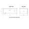 Alaterre Furniture Savannah 45"w Coffee Table, Ivory with Natural Wood Top ASVA11IVW - alternate 2